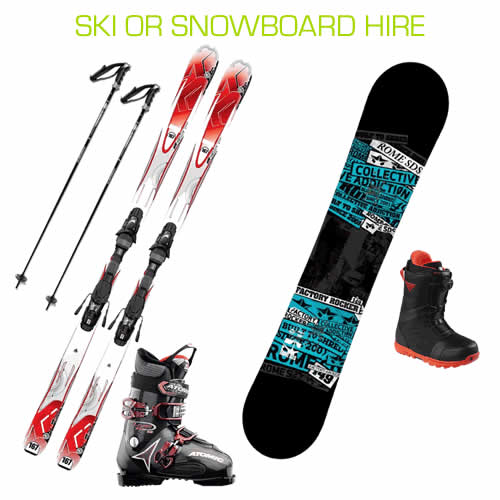 ski and snowboard gear